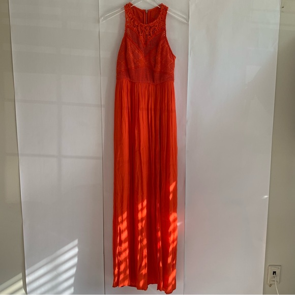 Free People Bless'ed are the meek endless summer Maxi dress lipstick - Picture 8 of 16